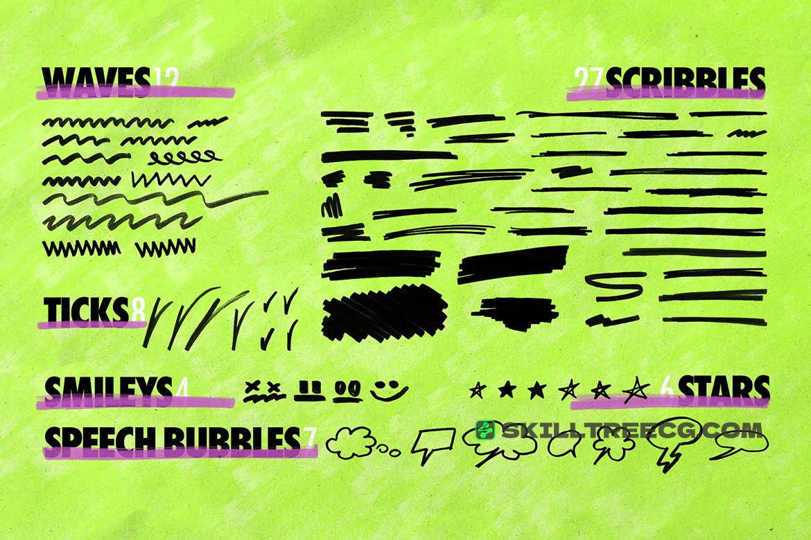 图片[6]-Scribz – Markers Kit（388262）-技能树